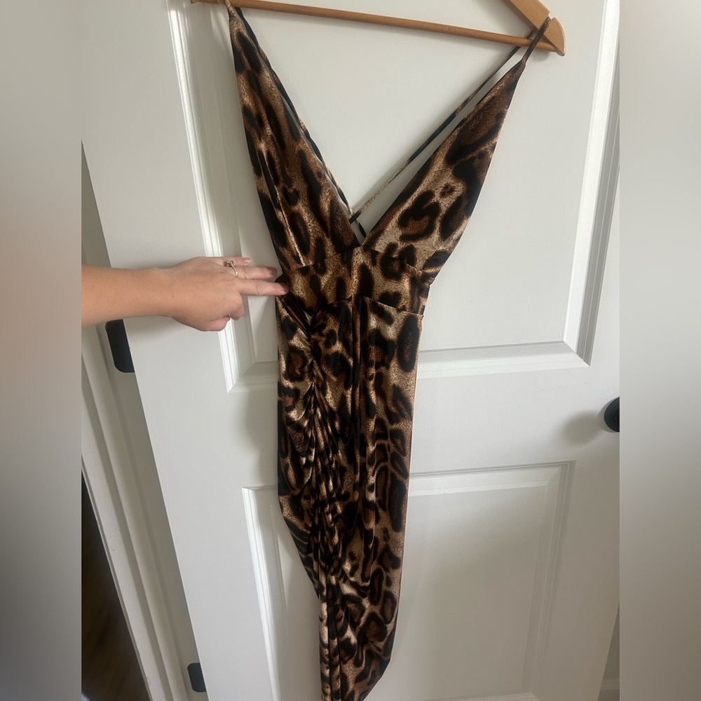 Animal Print Sexy Bodycon Dress
